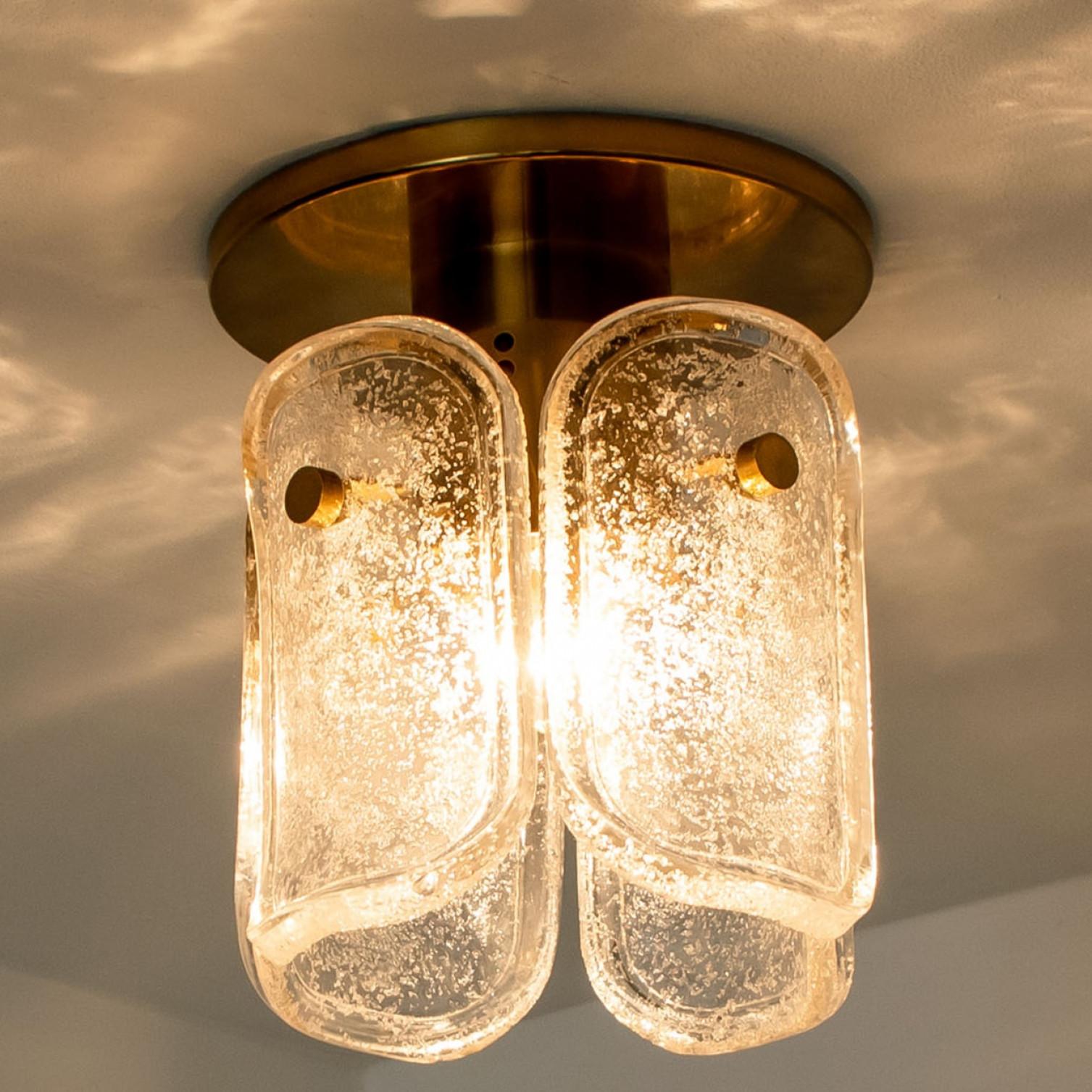 Allemand Plusieurs montures de chasse en laiton et verre d�époli Hillebrand, années 1970 en vente