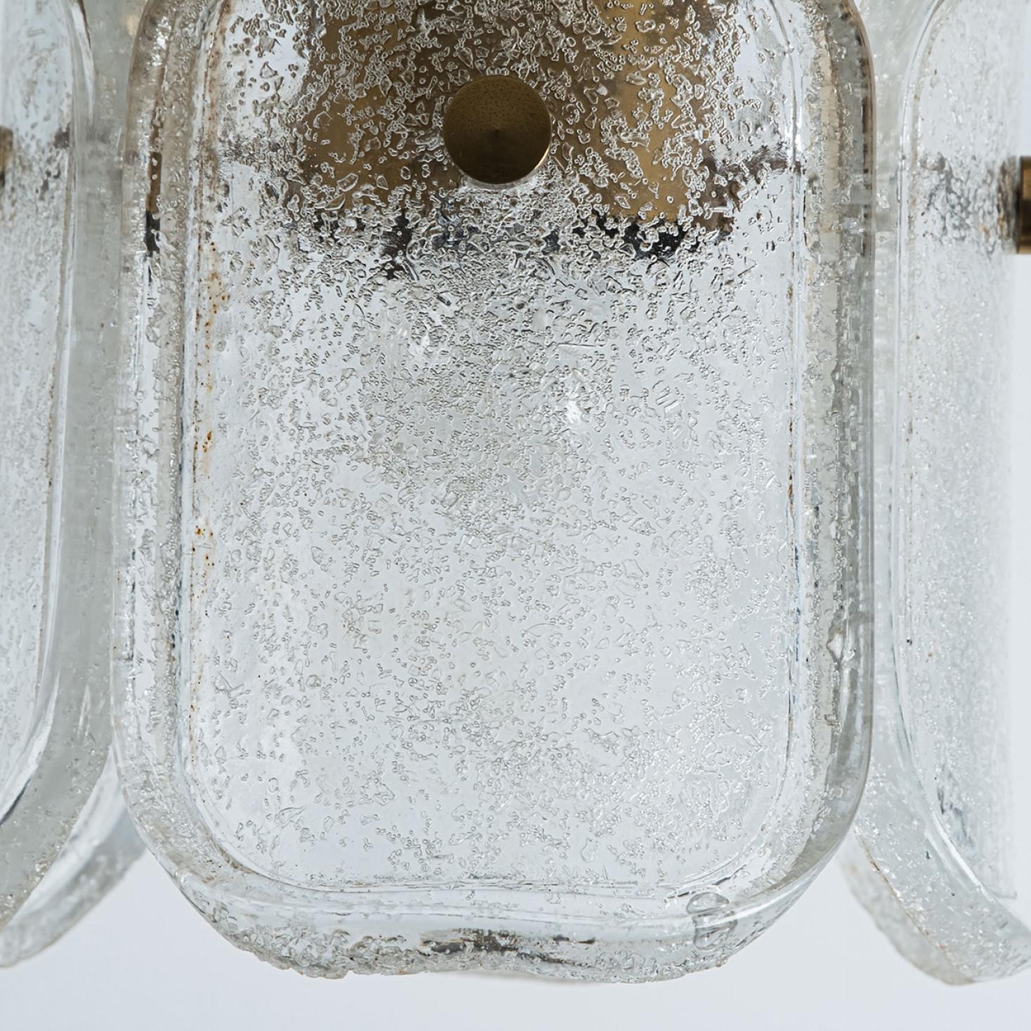 Laiton Plusieurs montures de chasse en laiton et verre dépoli Hillebrand, années 1970 en vente