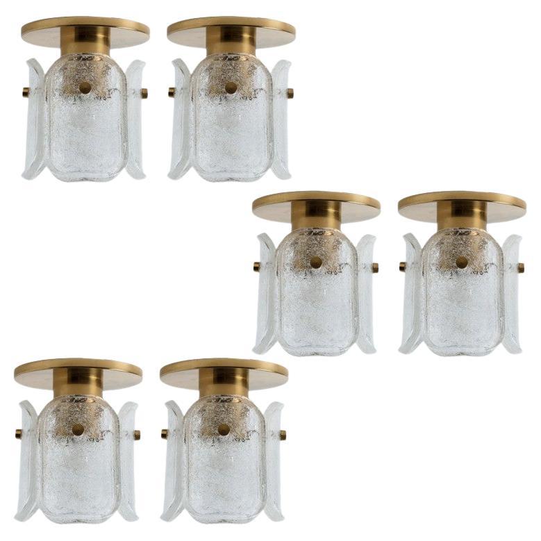 Plusieurs montures de chasse en laiton et verre dépoli Hillebrand, années 1970 en vente