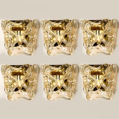 Several Kalmar Wall Sconces or Lights Model "Catena" by J.T. Kalmar, Austria