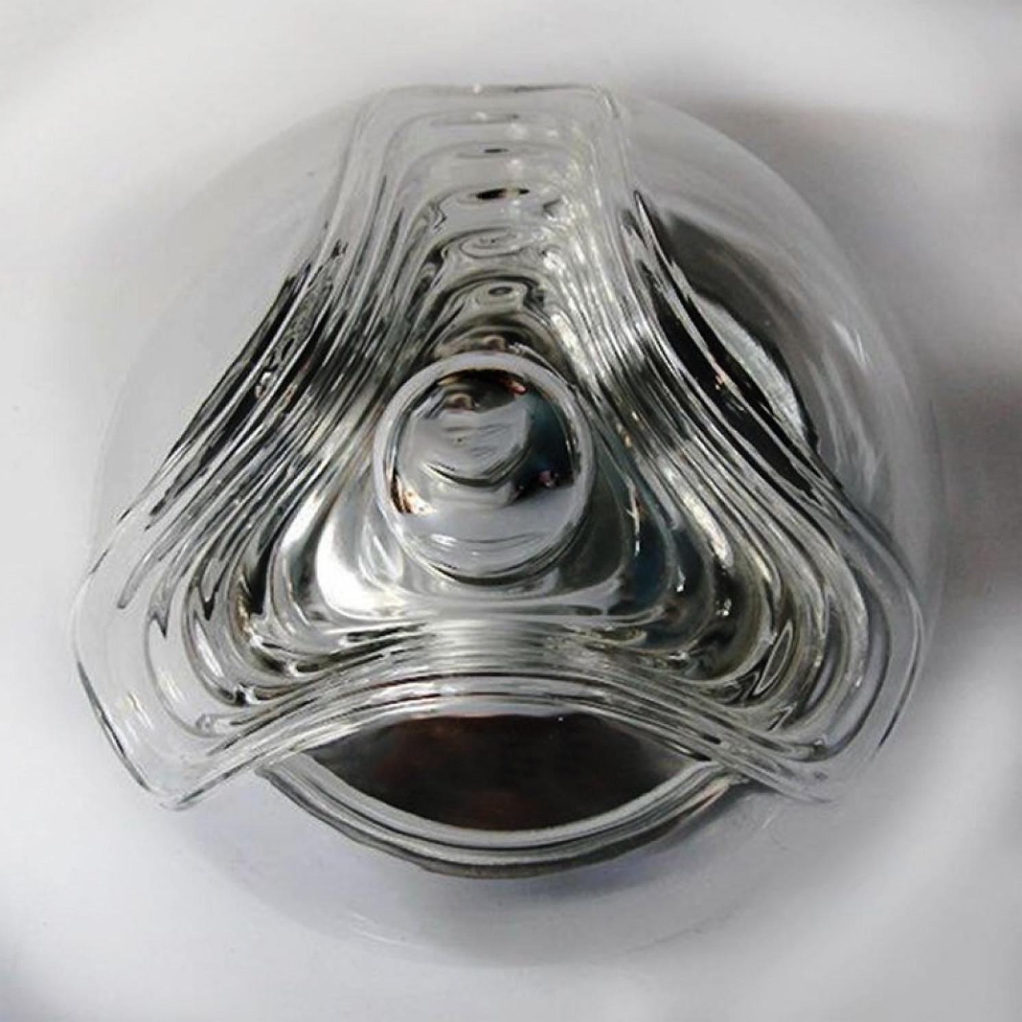 Mehrere Koch & Lowy Wandleuchter oder Lights aus Klarglas von Peill Putzler im Angebot 2