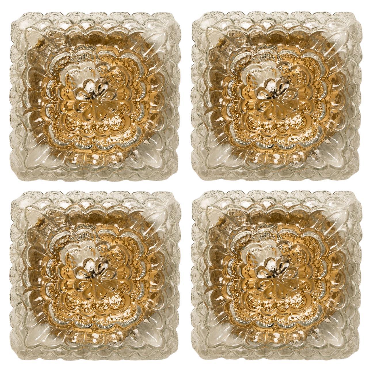 Frank Lloyd Wright Sumac Wall Sconce Flush Mount Stained Glass Yamagiwa