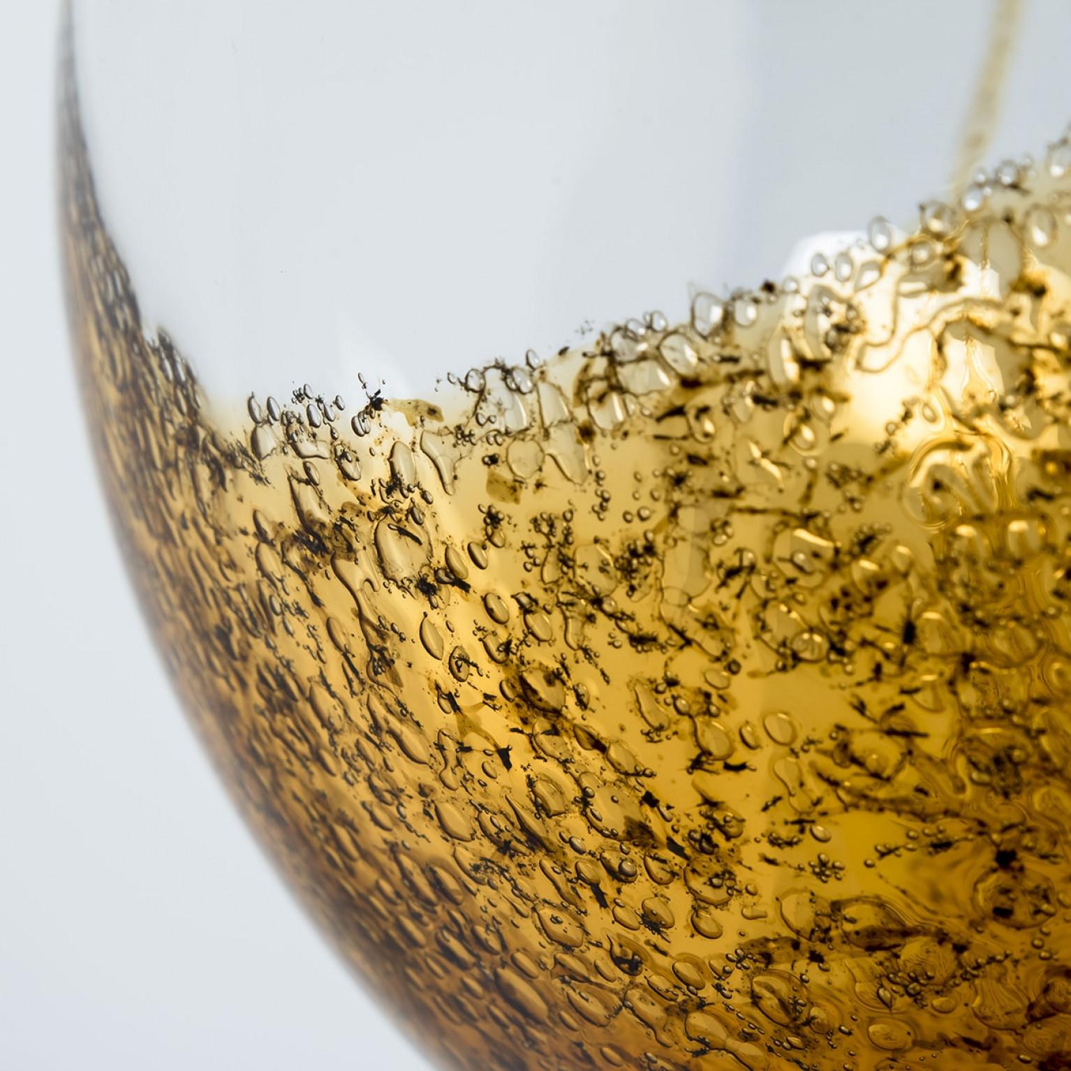 Varias lámparas colgantes de vidrio de colores mezclados, Alemania, años 60 Latón en venta