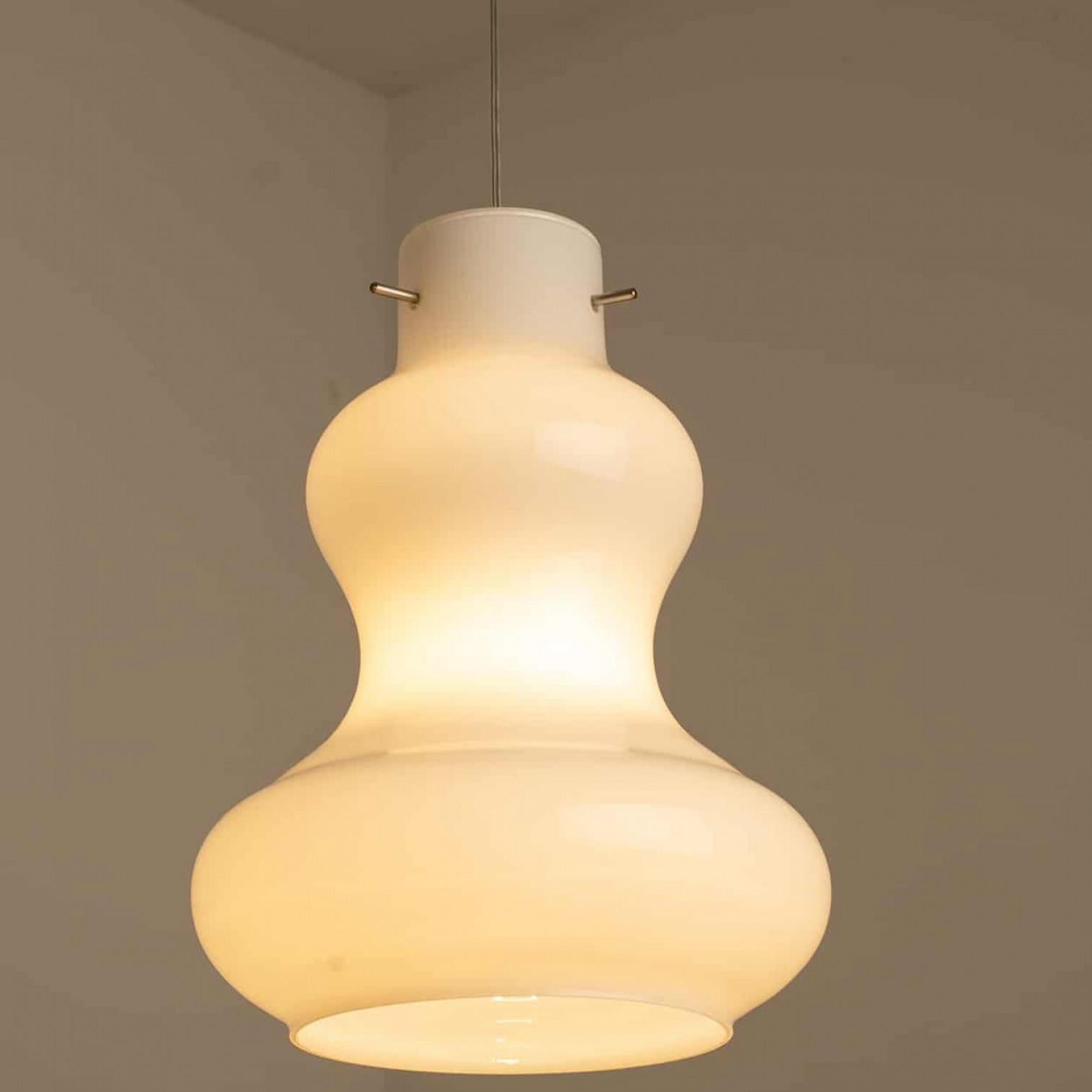 Mehrere Murano-Glas-Hängeleuchten von Massimo Vignelli für Venini, 1960 im Angebot 2