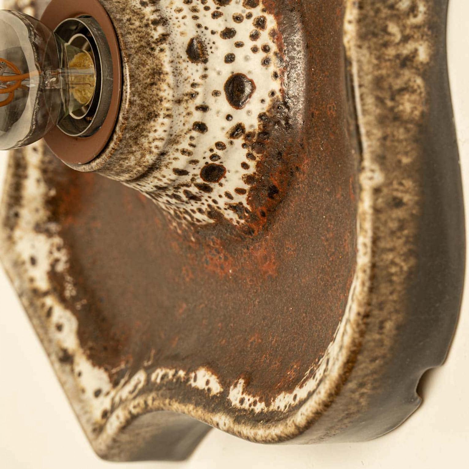 Diverse applique ovali in ceramica, 1970 in vendita 11