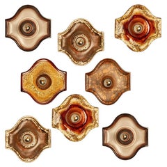 Diverse applique ovali in ceramica, 1970