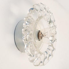 Several Peill Putzler Bubble Glass Wall lights Flush Mounts, 1970