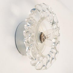 Several Peill Putzler Bubble Glass Wall lights Flush Mounts, 1970