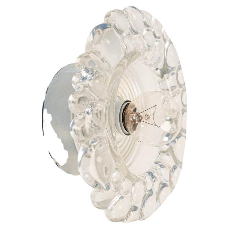 Several Peill Putzler Bubble Glass Wall lights Flush Mounts, 1970