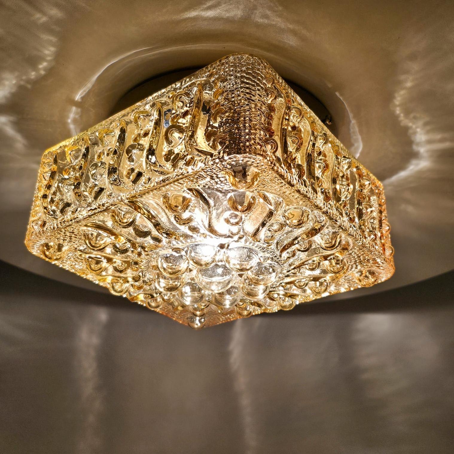 Several Round Bubble Textured Glass Wall Lights, Style Helena Tynell For Sale 7