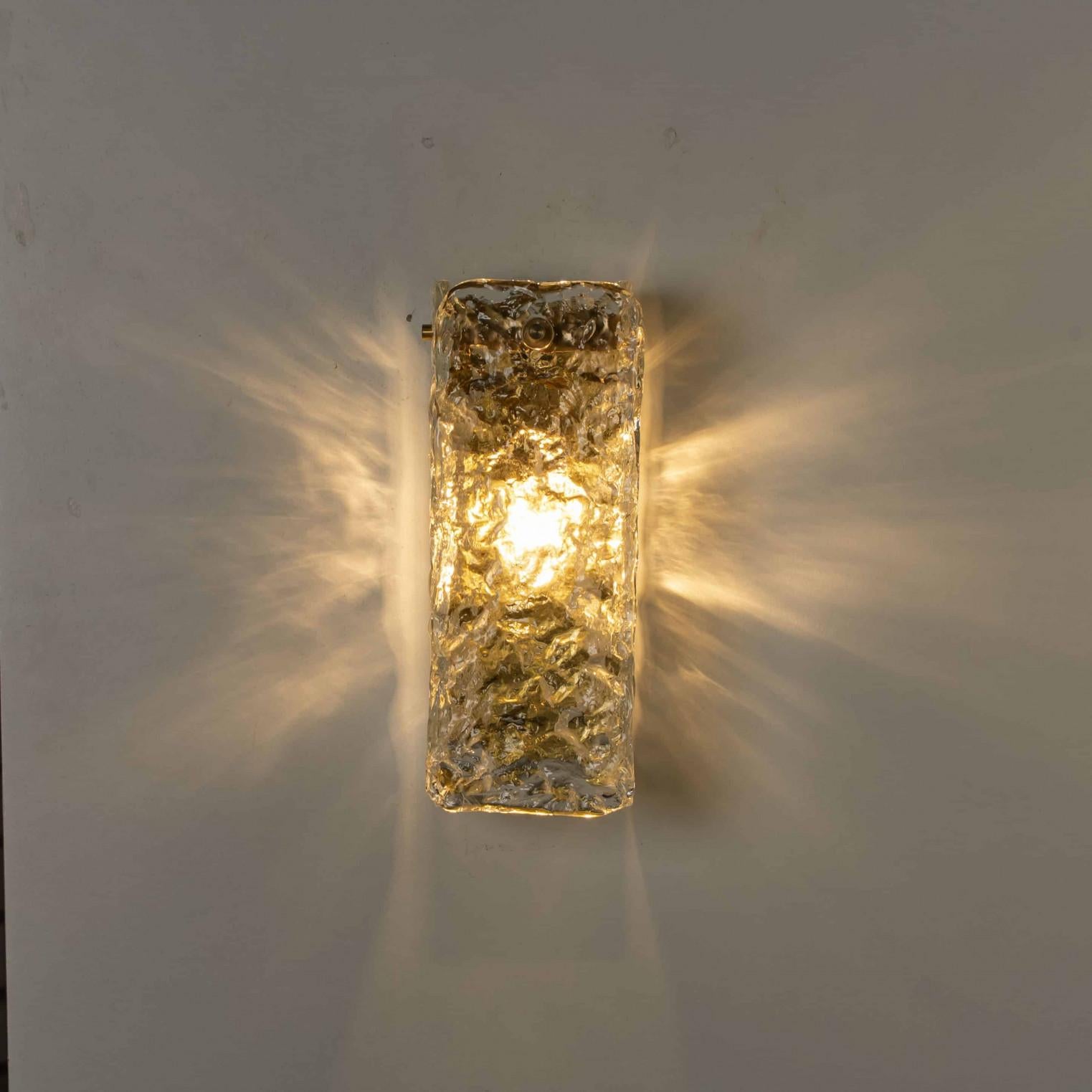 Varios estructurados  Apliques de cristal, Alemania en venta 2