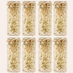 Several Structured Glass Wall Lights, Germany