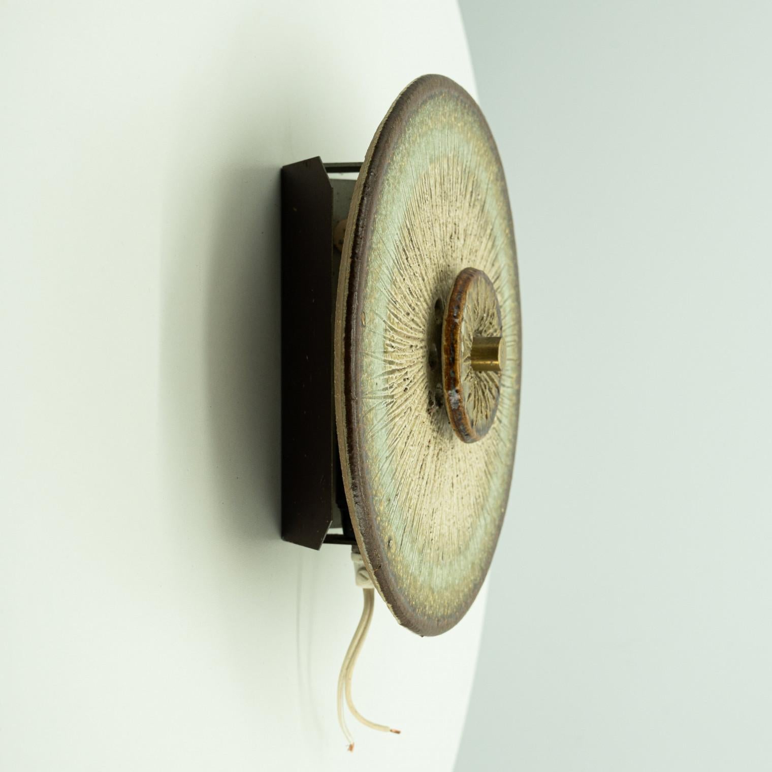 Several Stunning Ceramic Wall Lights, Denmark 1970 For Sale 4