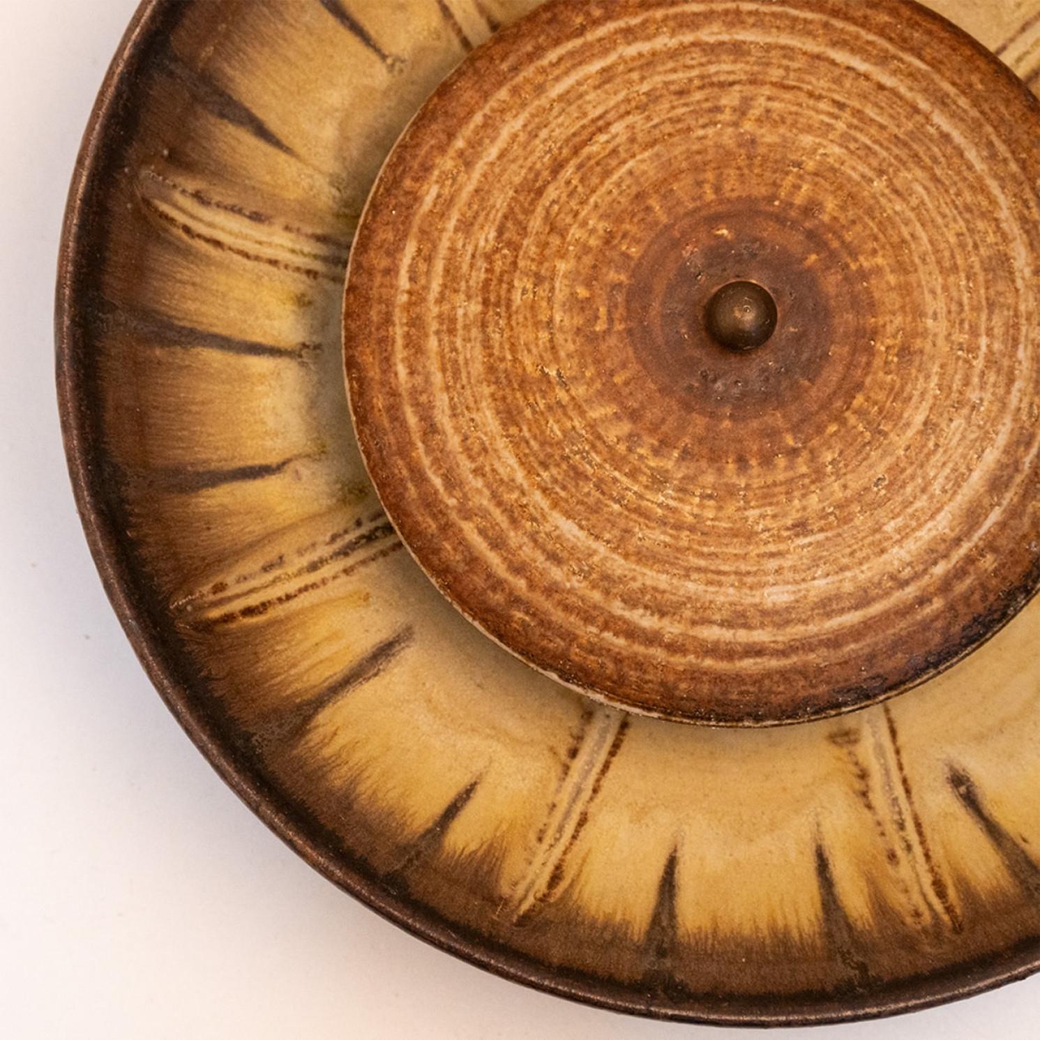 Several Stunning Ceramic Wall Lights, Denmark 1970 For Sale 9