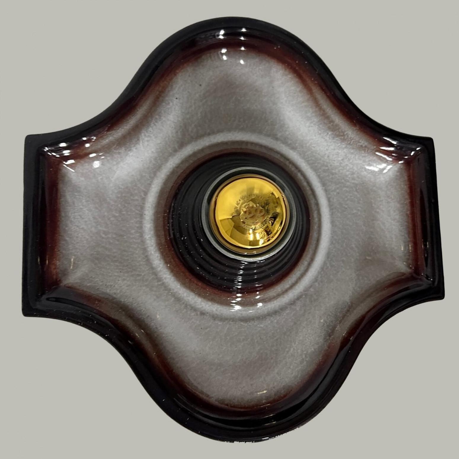 Plusieurs Lights en céramique émaillée de style mixte, 1970 en vente 6