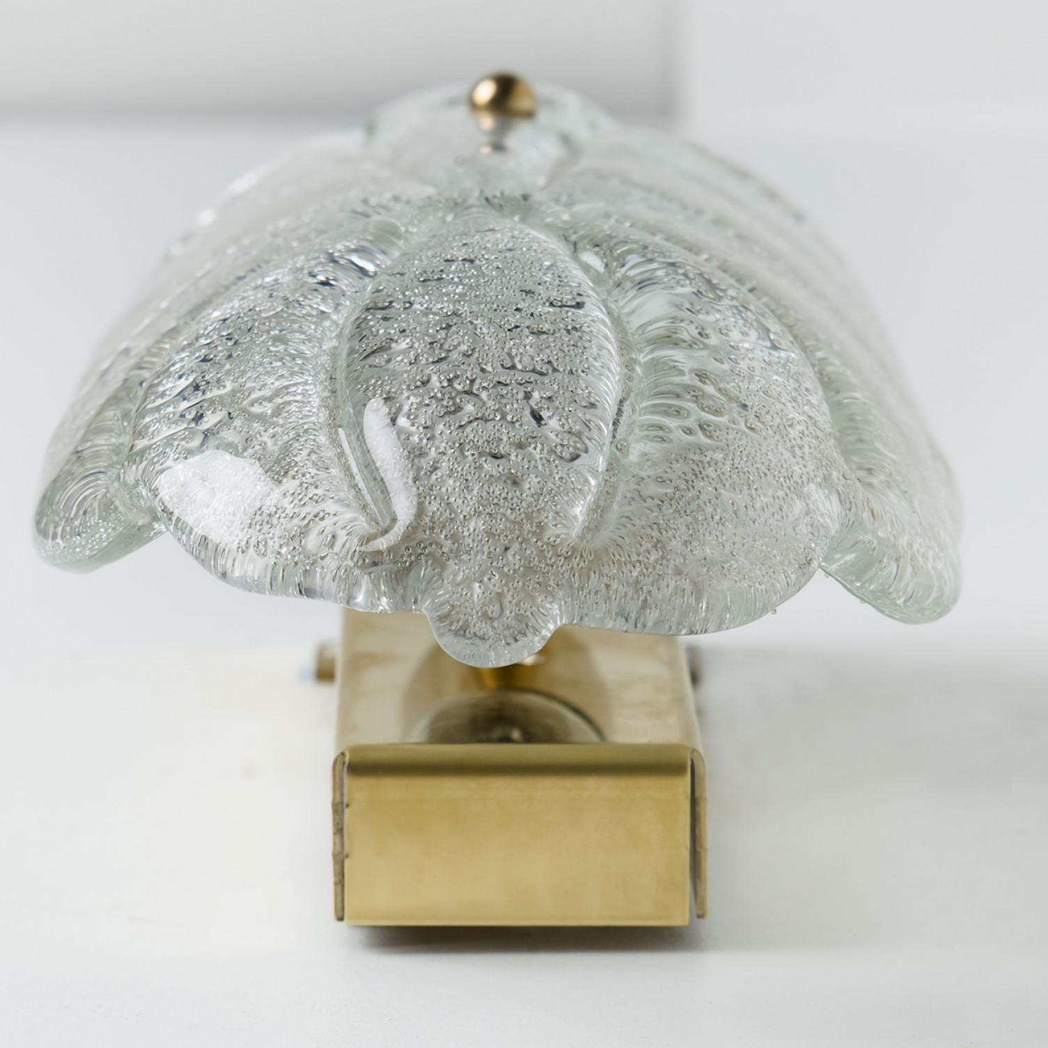 Several Wall Sconces Barovier & Toso Gold Glass Murano, Italy For Sale 6