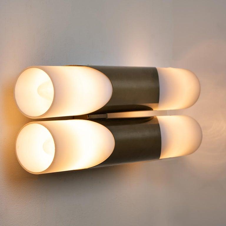 Late 20th Century Several Wall Sconces or Wall Lights in the Style of RAAK Amsterdam, 1970 For Sale