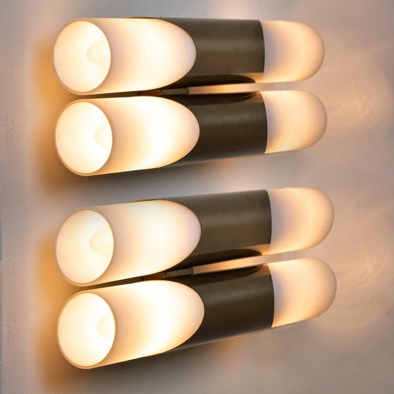 Several Wall Sconces or Wall Lights in the Style of RAAK Amsterdam, 1970 For Sale 1