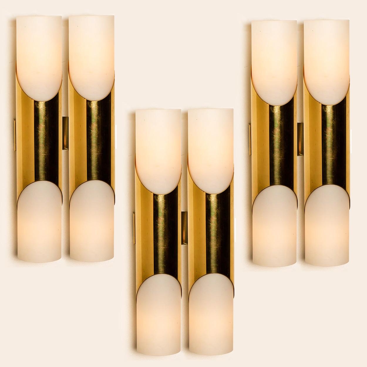 Several Wall Sconces or Wall Lights in the Style of RAAK Amsterdam, 1970 For Sale 2