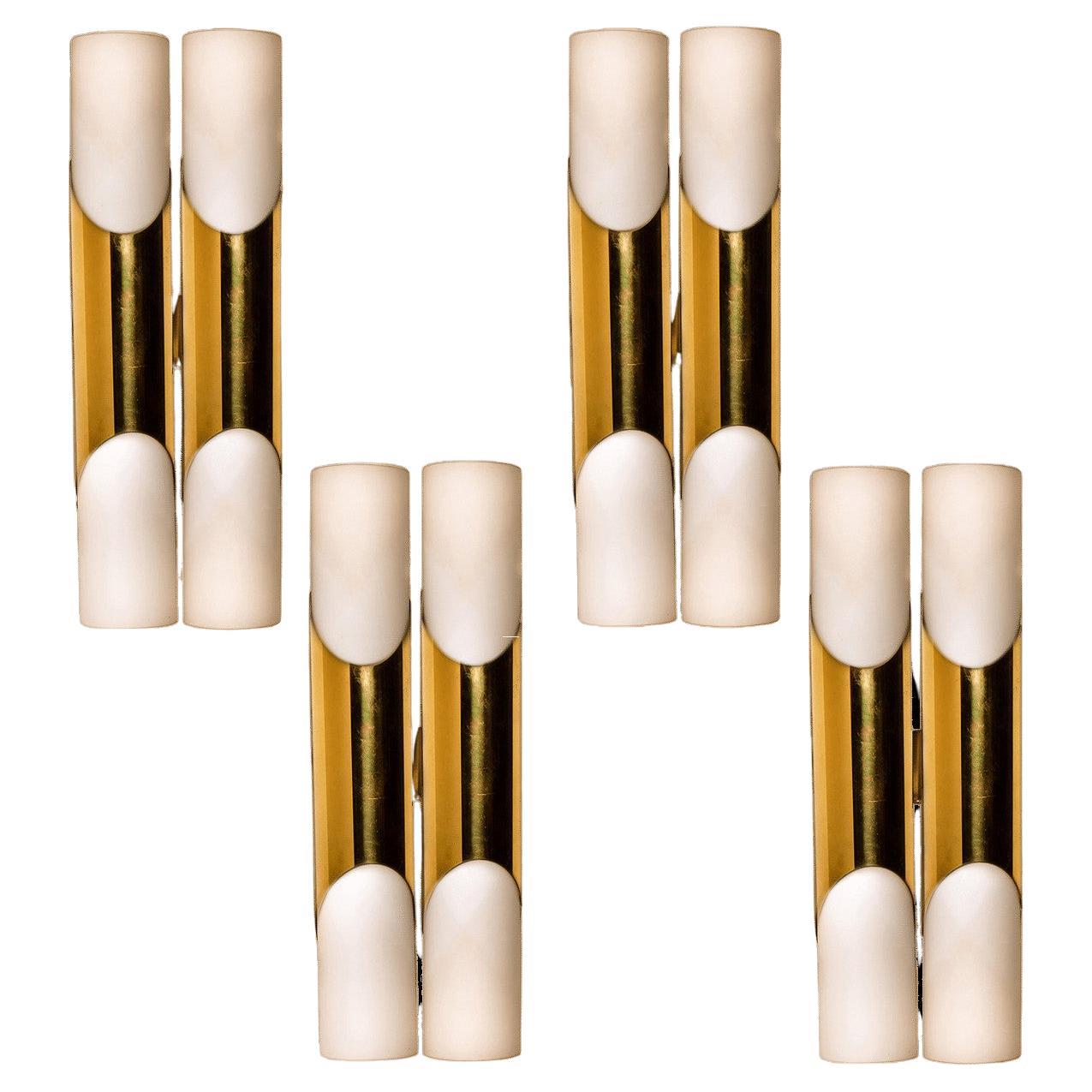 Several Wall Sconces or Wall Lights in the Style of RAAK Amsterdam, 1970s