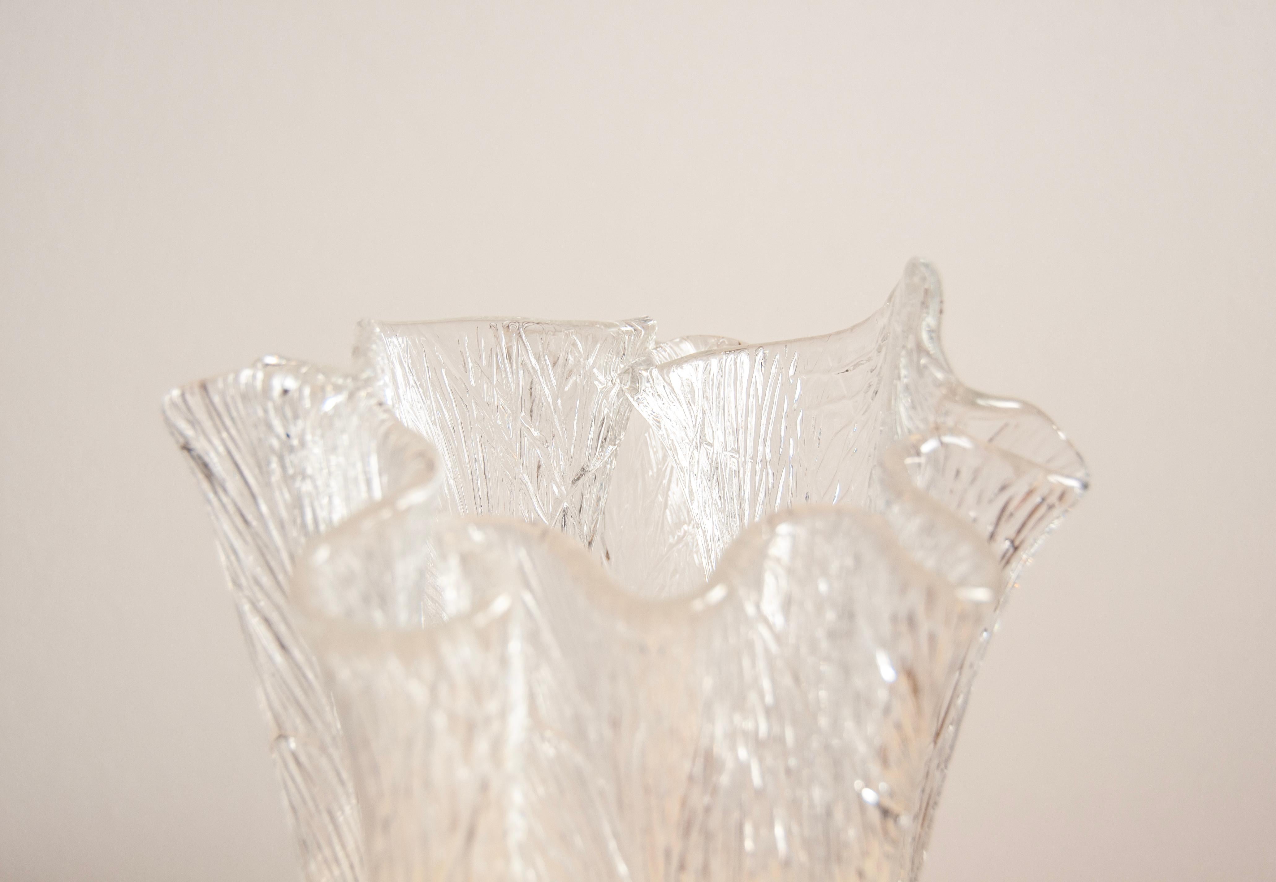 Scandinavian Modern Severin Brørby's Scandinavian Furu Vase from Hadeland Glassverk For Sale