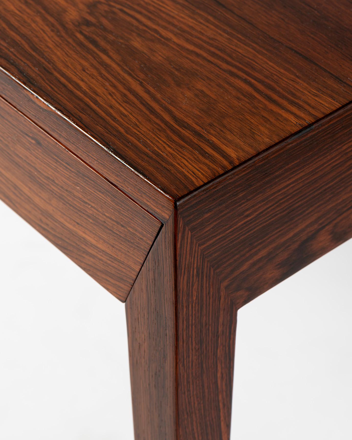 Severin Hansen 1950s Danish Rosewood Desk For Sale 1