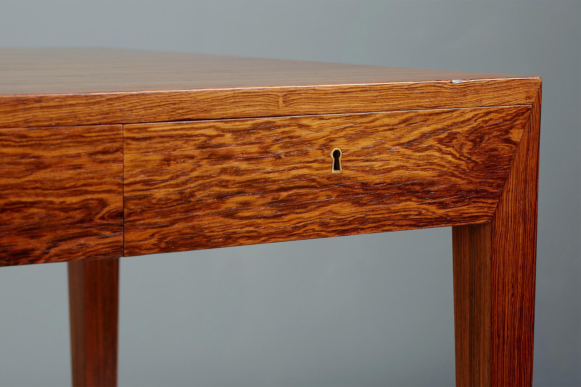 Severin Hansen 1950s Danish Rosewood Writing Desk 2