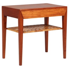 Severin Hansen Bedside Table by Haslev Møbelsnedkeri in Denmark
