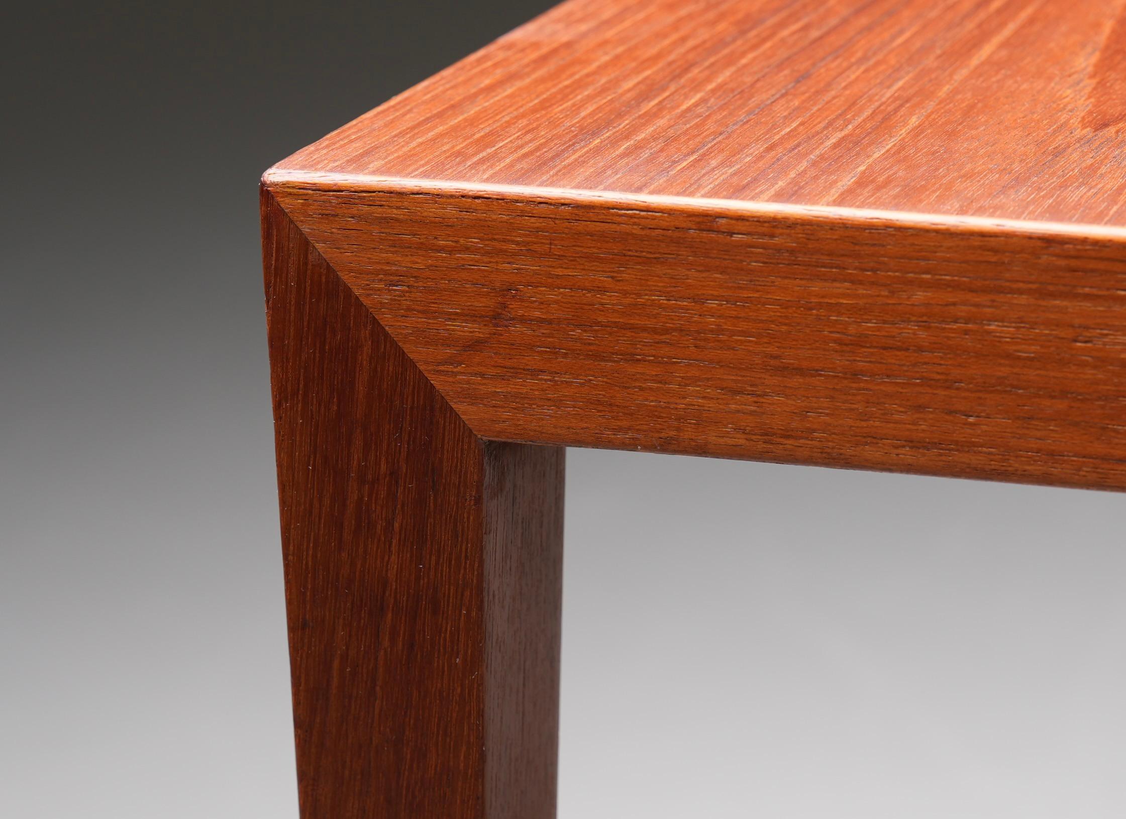 Danish Severin Hansen Coffee Table by Bovenkamp (marked) in Wood, Denmark, 1960's For Sale