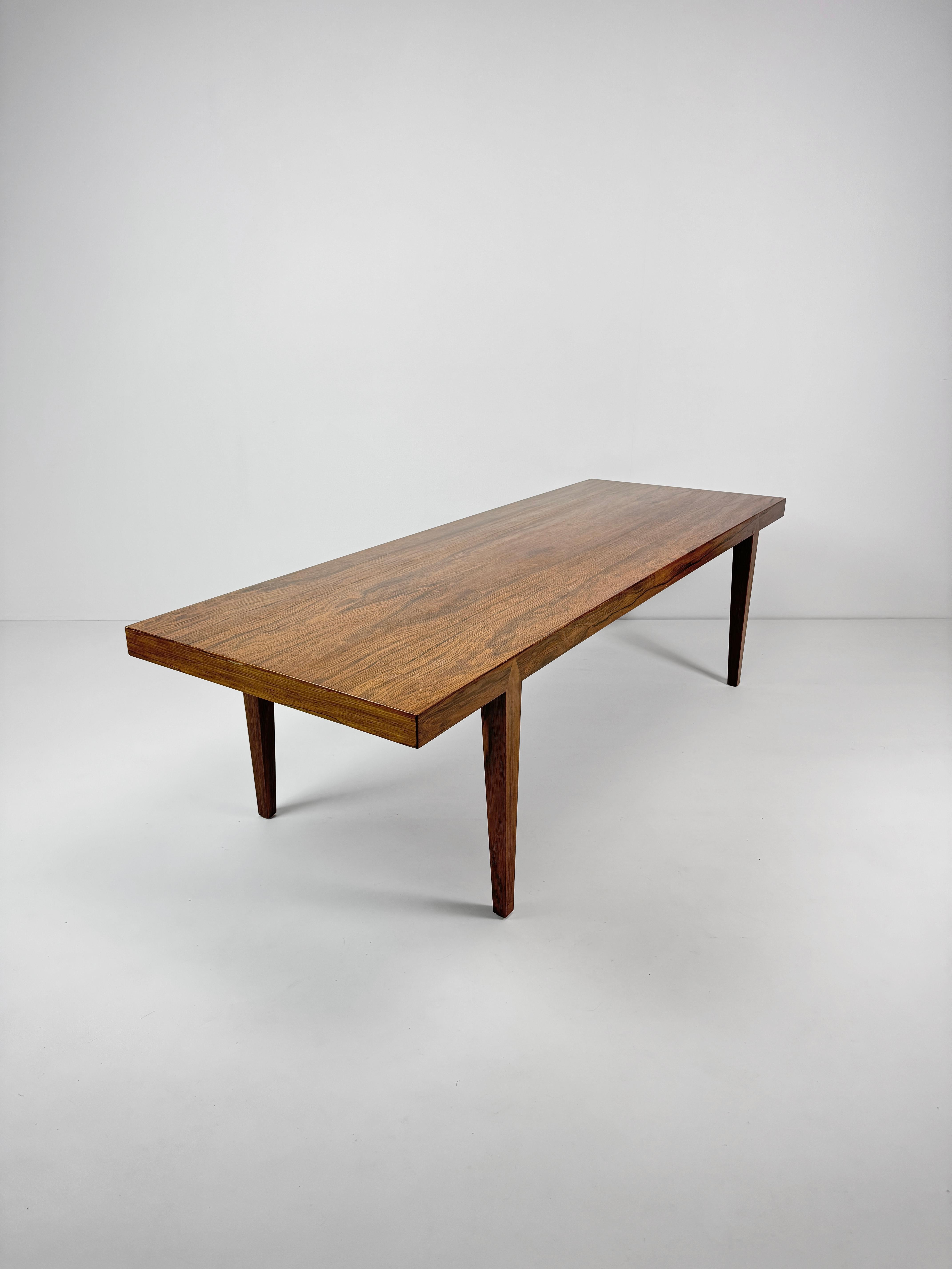 Table basse en palissandre de Severin Hansen pour Haslev Mobelsnedkeri, Danemark, années 1960 en vente 2