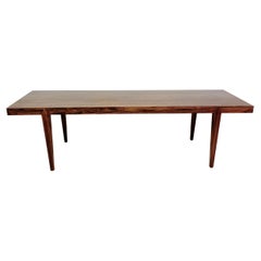 Table basse en palissandre de Severin Hansen pour Haslev Mobelsnedkeri, Danemark, années 1960