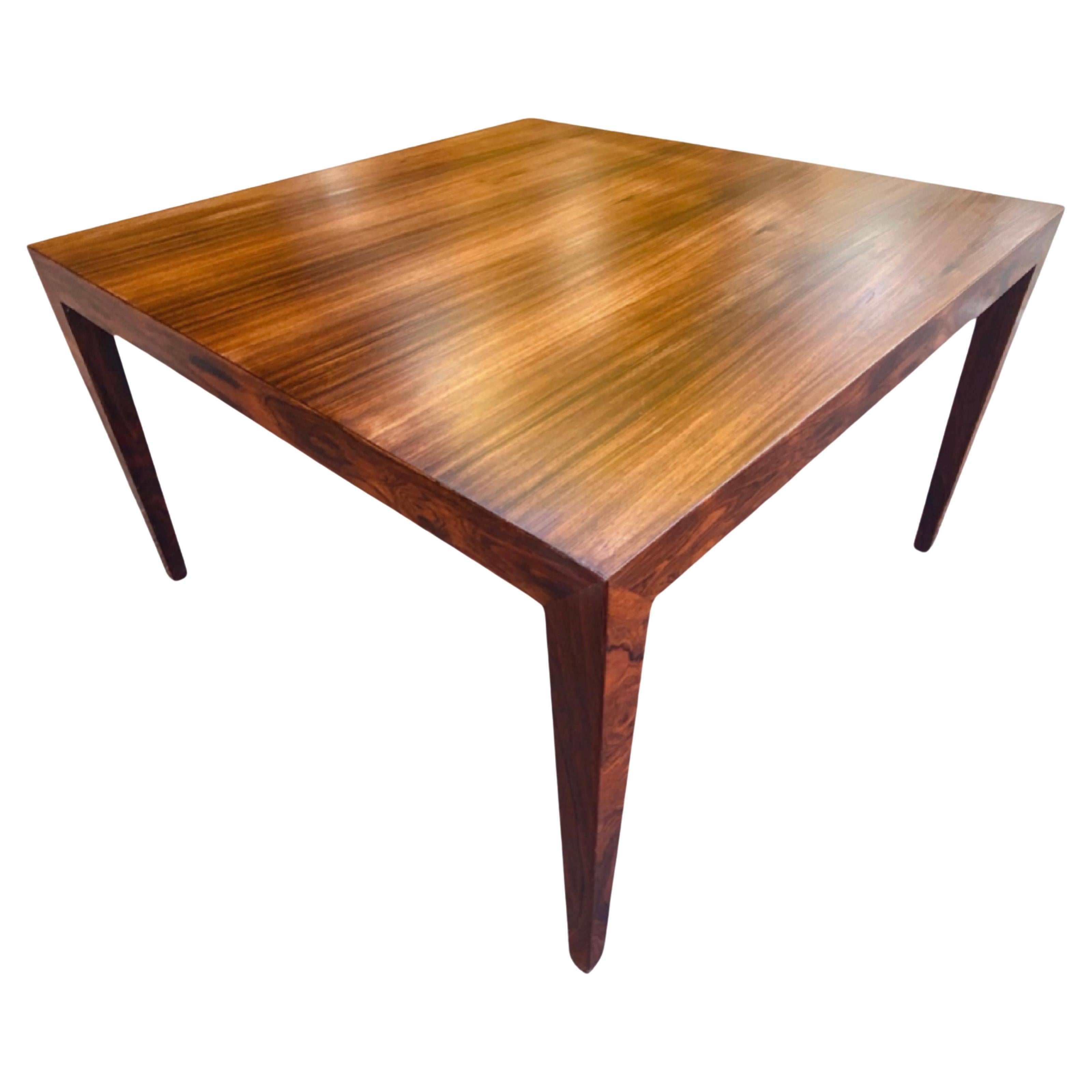 Severin Hansen Coffee Table in Rosewood For Sale