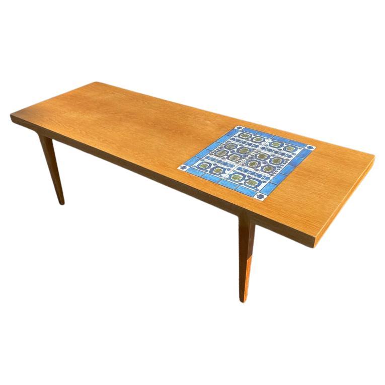 Severin Hansen Danish Modern Coffee Table with Tile For Sale