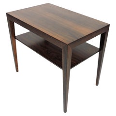 Severin Hansen Danish Modern Rosewood End Table or Night Stand