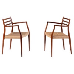Severin Hansen Desk & Niels Moller Armchairs