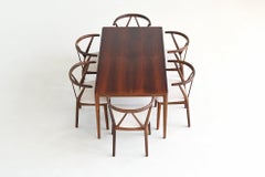 Severin Hansen dining table in rosewood Haslev Denmark 1960