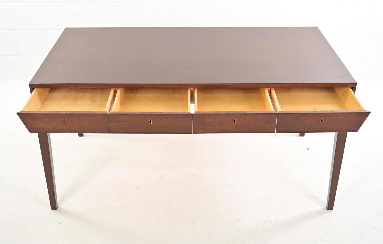 Severin Hansen for Haslev Danish Mahogany Desk 2