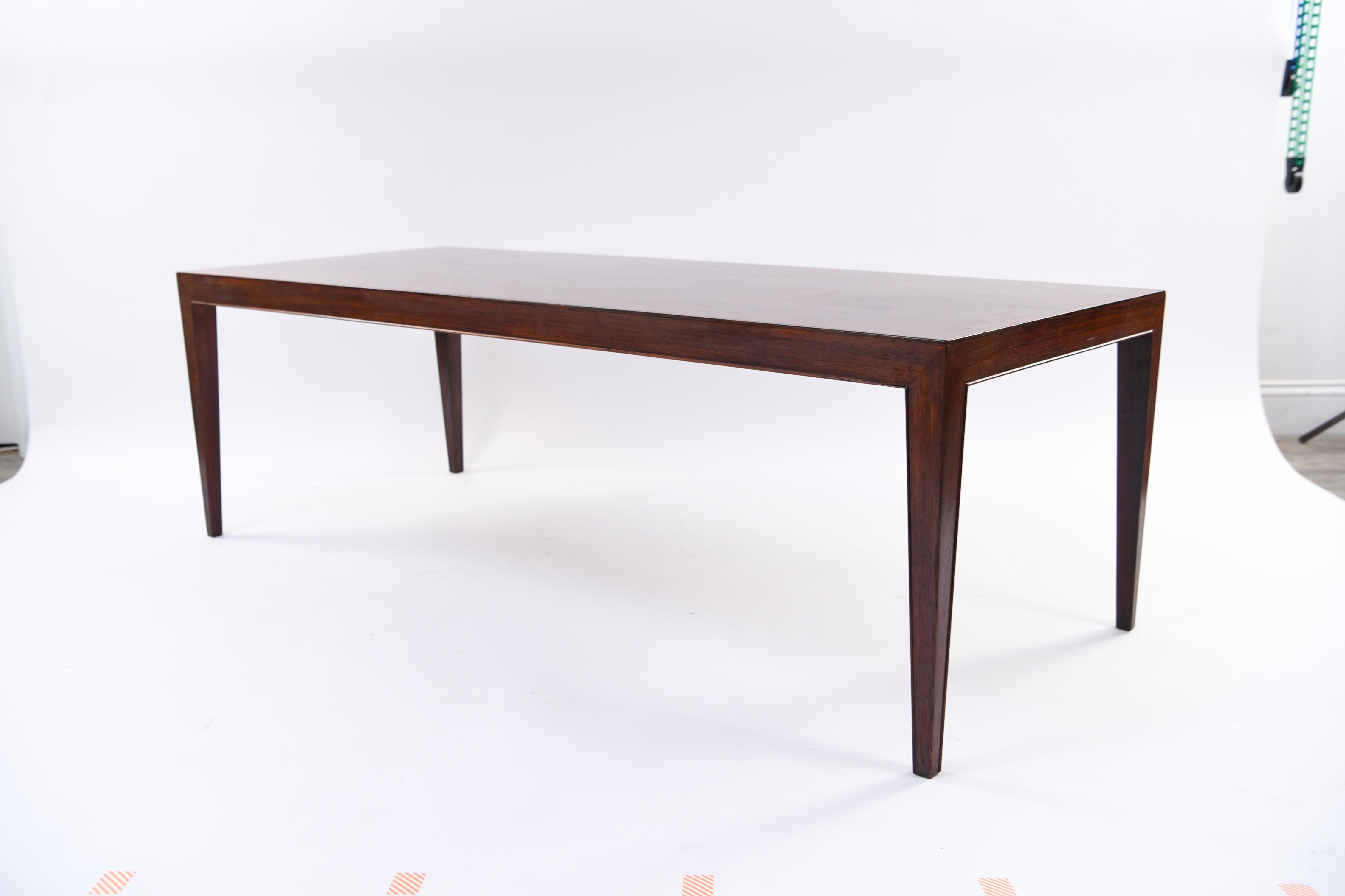 Severin Hansen for Haslev Rosewood Coffee Table 2