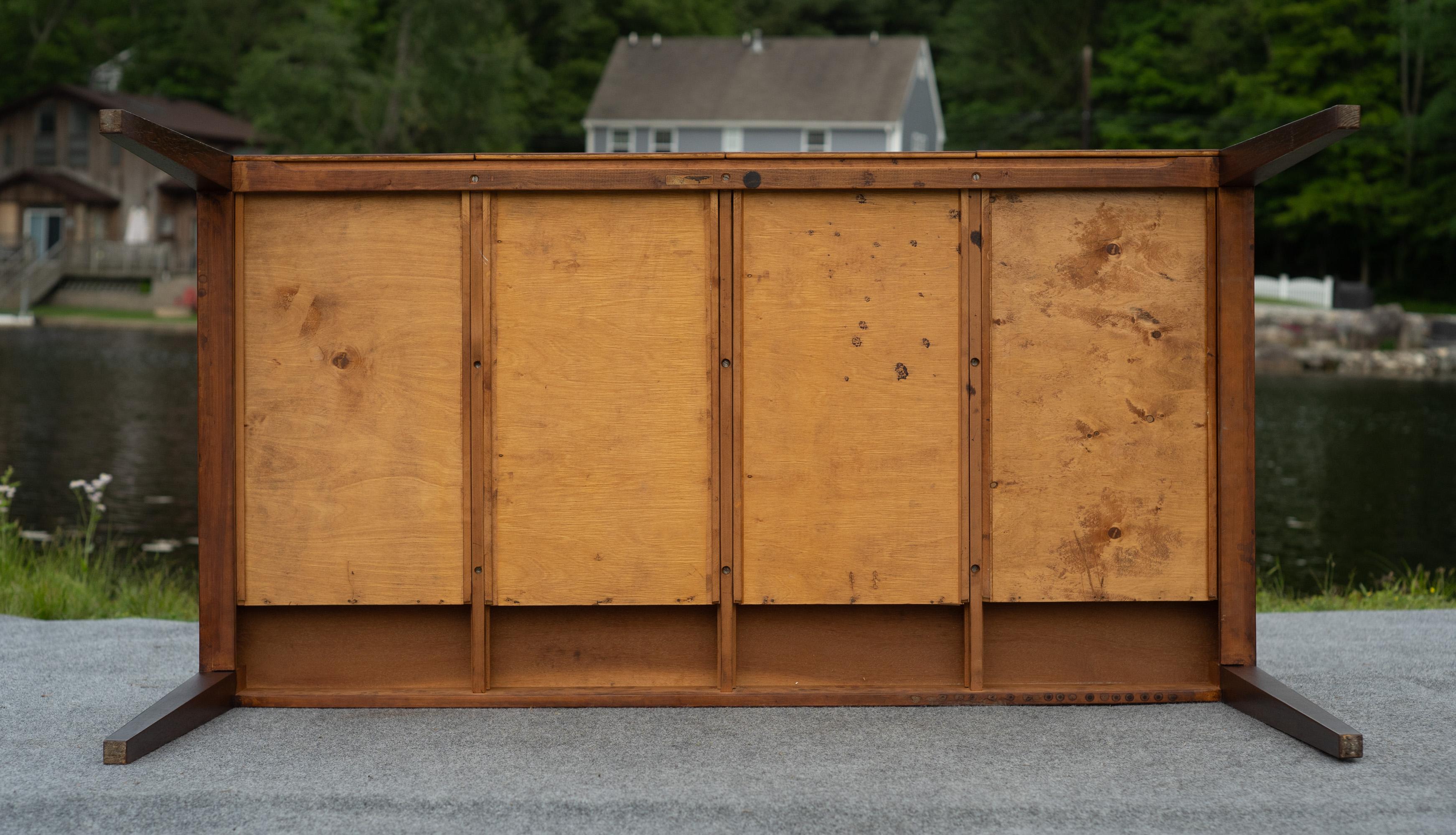 Severin Hansen für Haslevs Møbelfabrik Palisander-Schreibtisch mit 4 Schubladen, skandinavisch 1960er Jahre im Angebot 13
