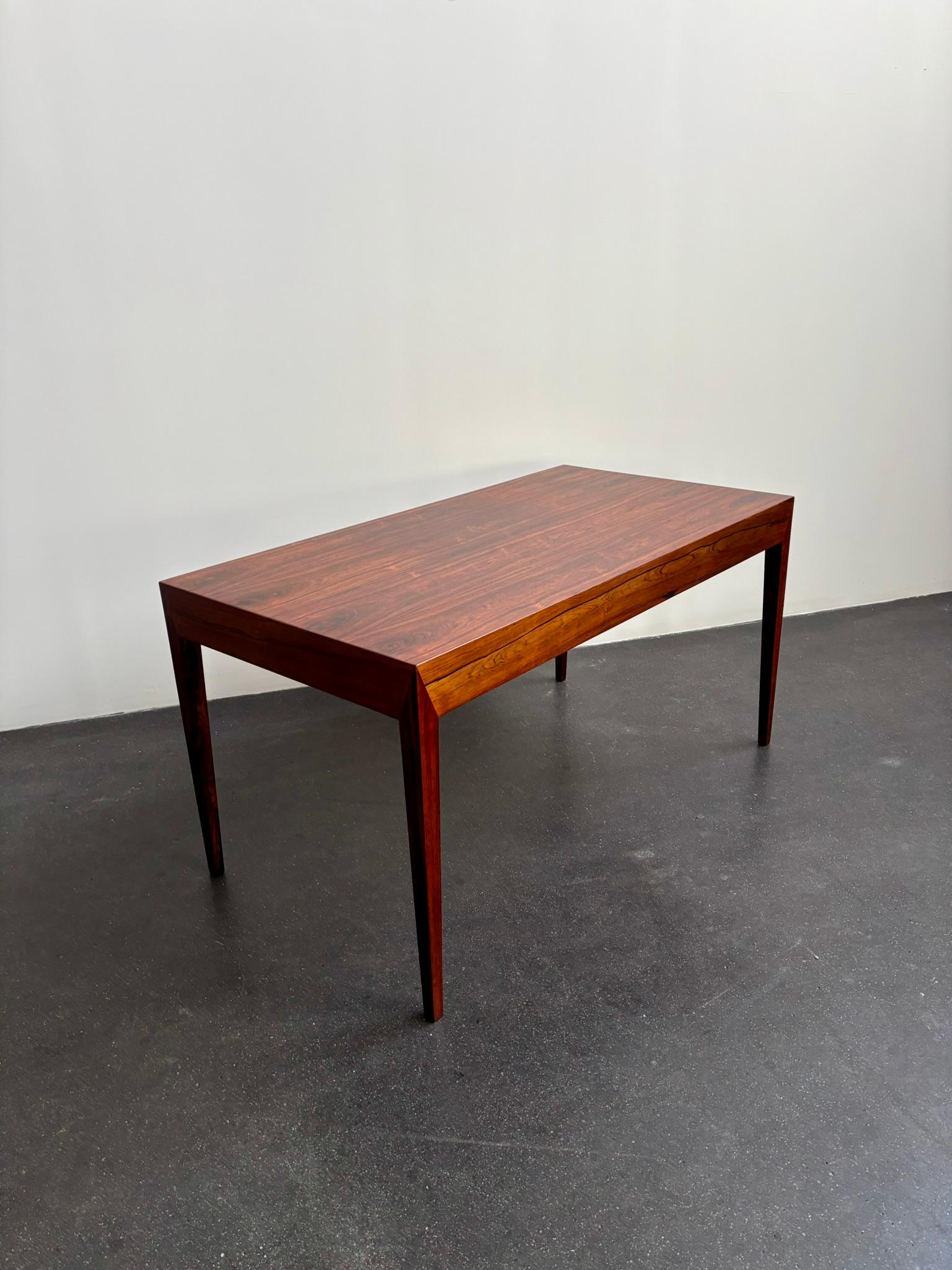 Scrivania indipendente di Severin Hansen in palissandro per Haslev, anni '60 in vendita 7