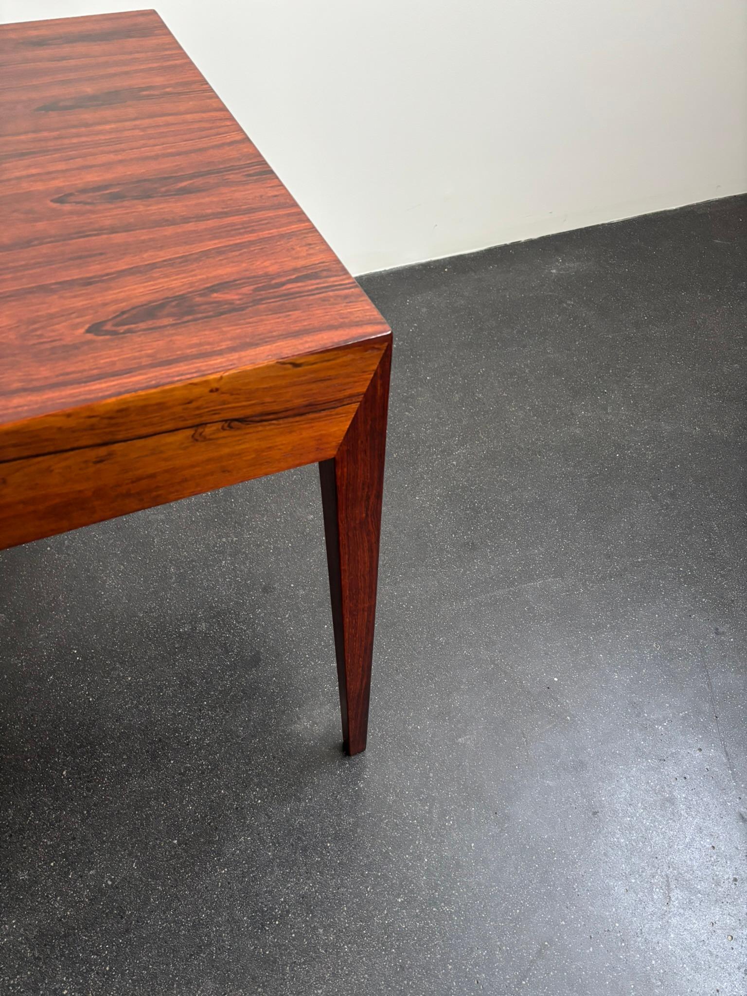 Scrivania indipendente di Severin Hansen in palissandro per Haslev, anni '60 in vendita 8