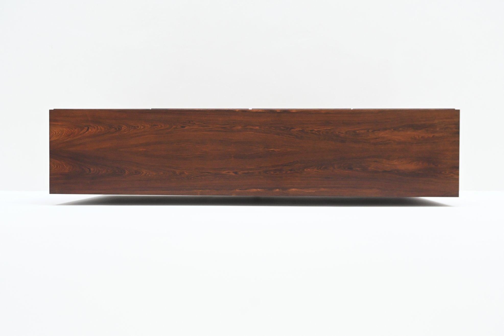 Buffet haut Severin Hansen en palissandre Haslev Møbelsnedkeri Danemark 1960 en vente 12
