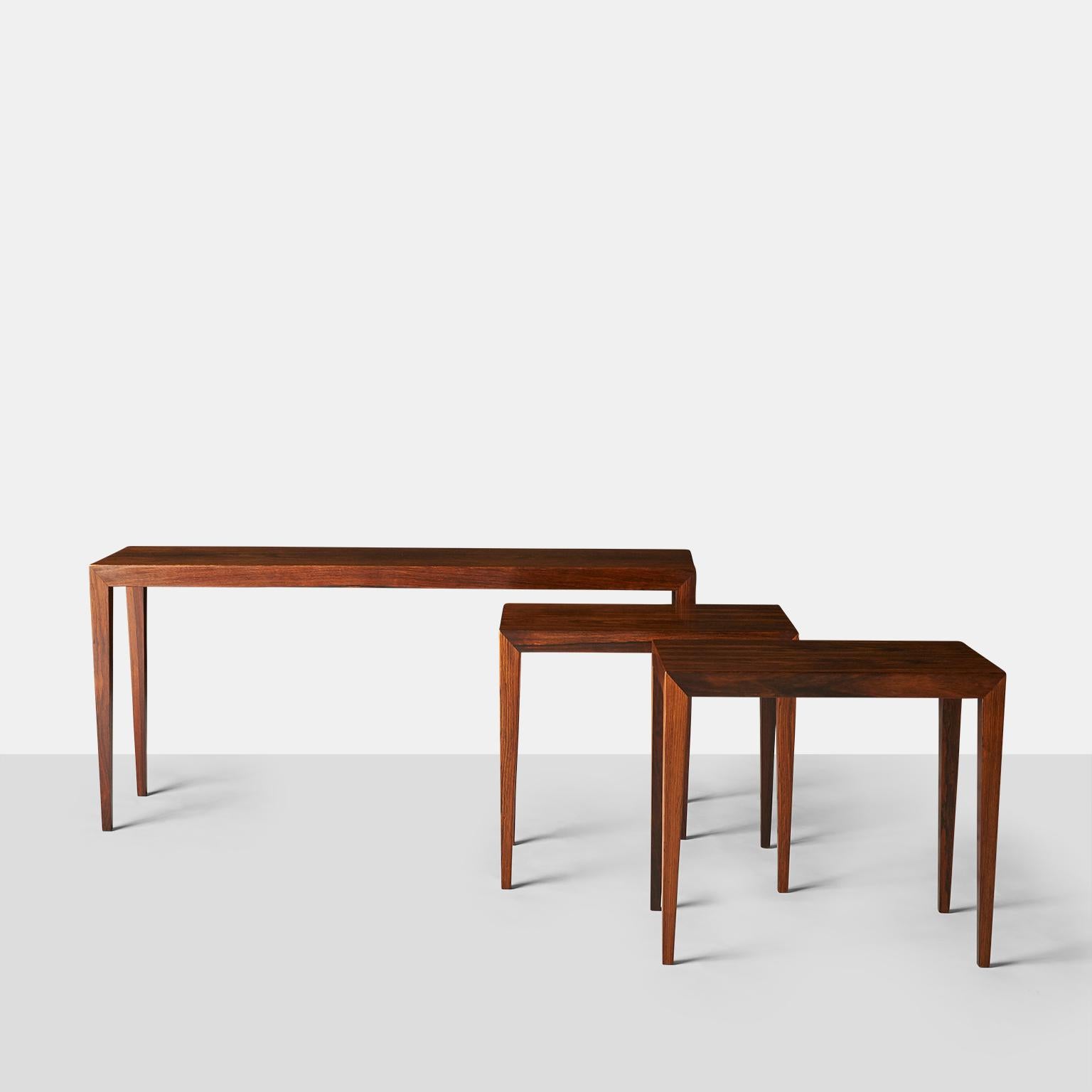 Severin Hansen Jr. Coffee and Nesting tables In Good Condition For Sale In San Francisco, CA