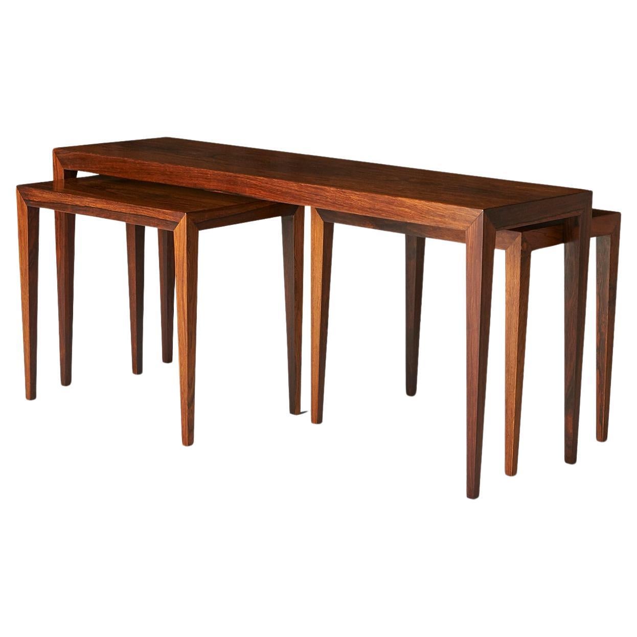 Severin Hansen Jr. Coffee and Nesting tables For Sale