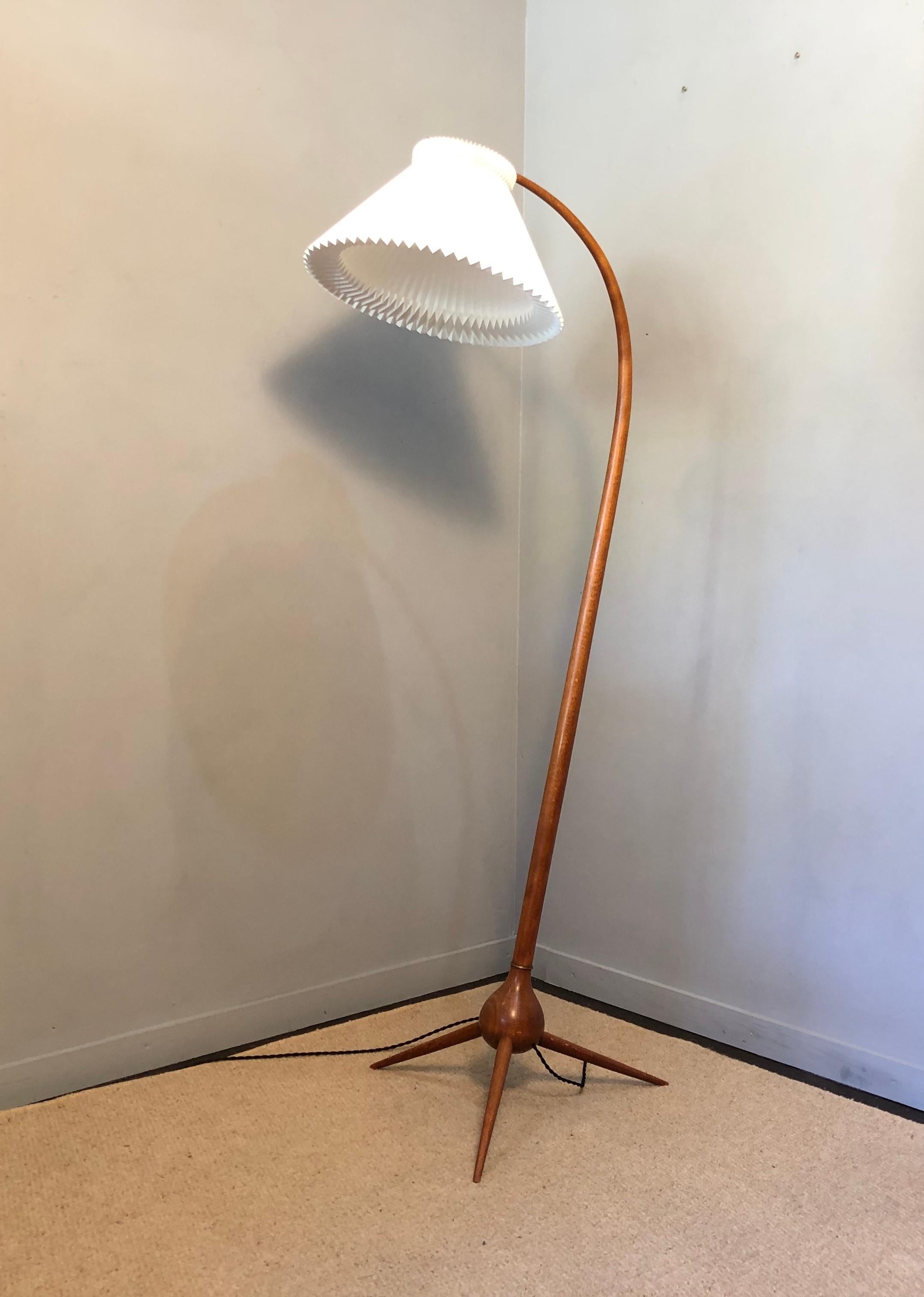 Severin Hansen Jr Floor Lamp, Danish Midcentury Modern 9
