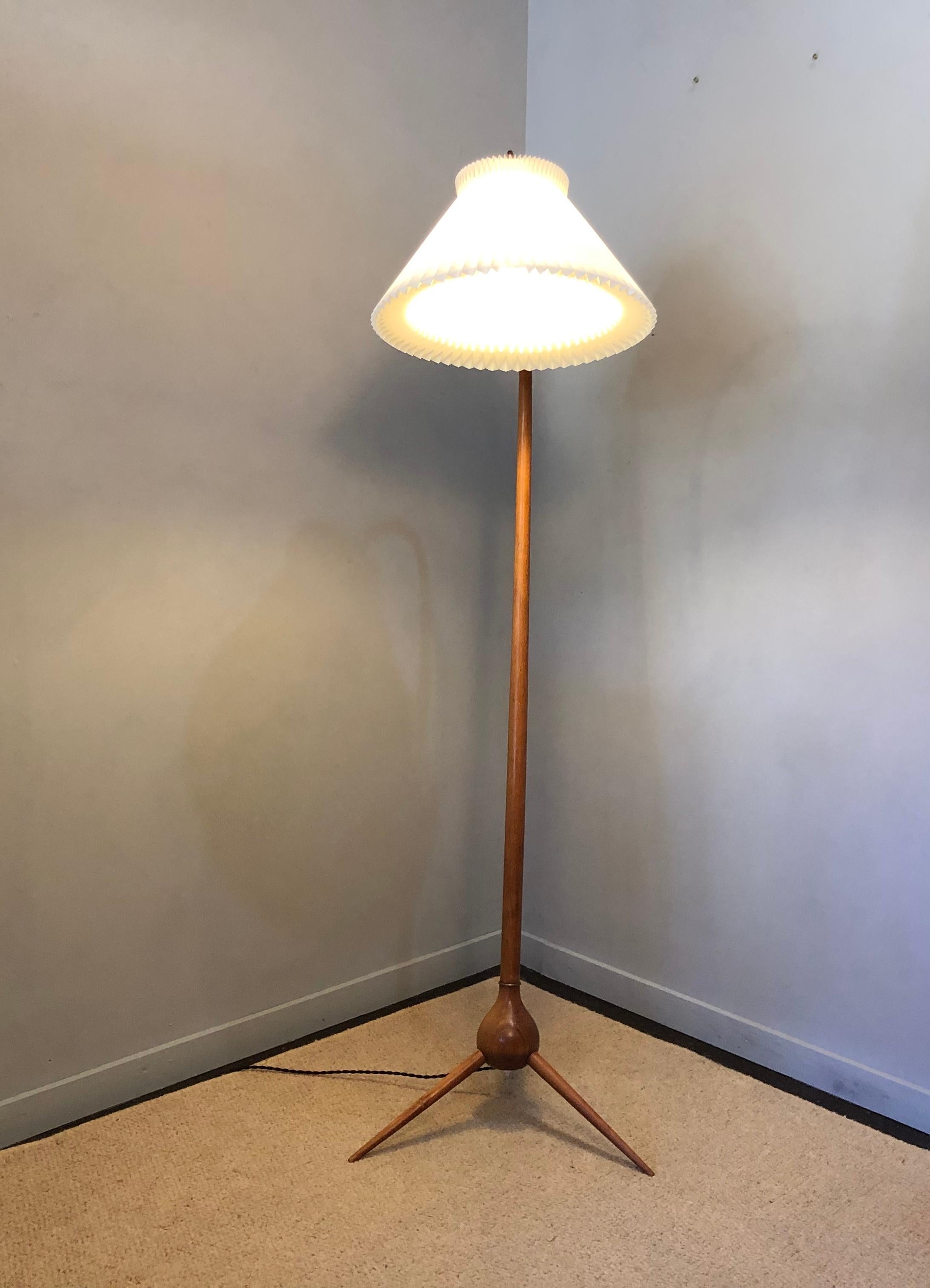 Severin Hansen Jr Floor Lamp, Danish Midcentury Modern 12