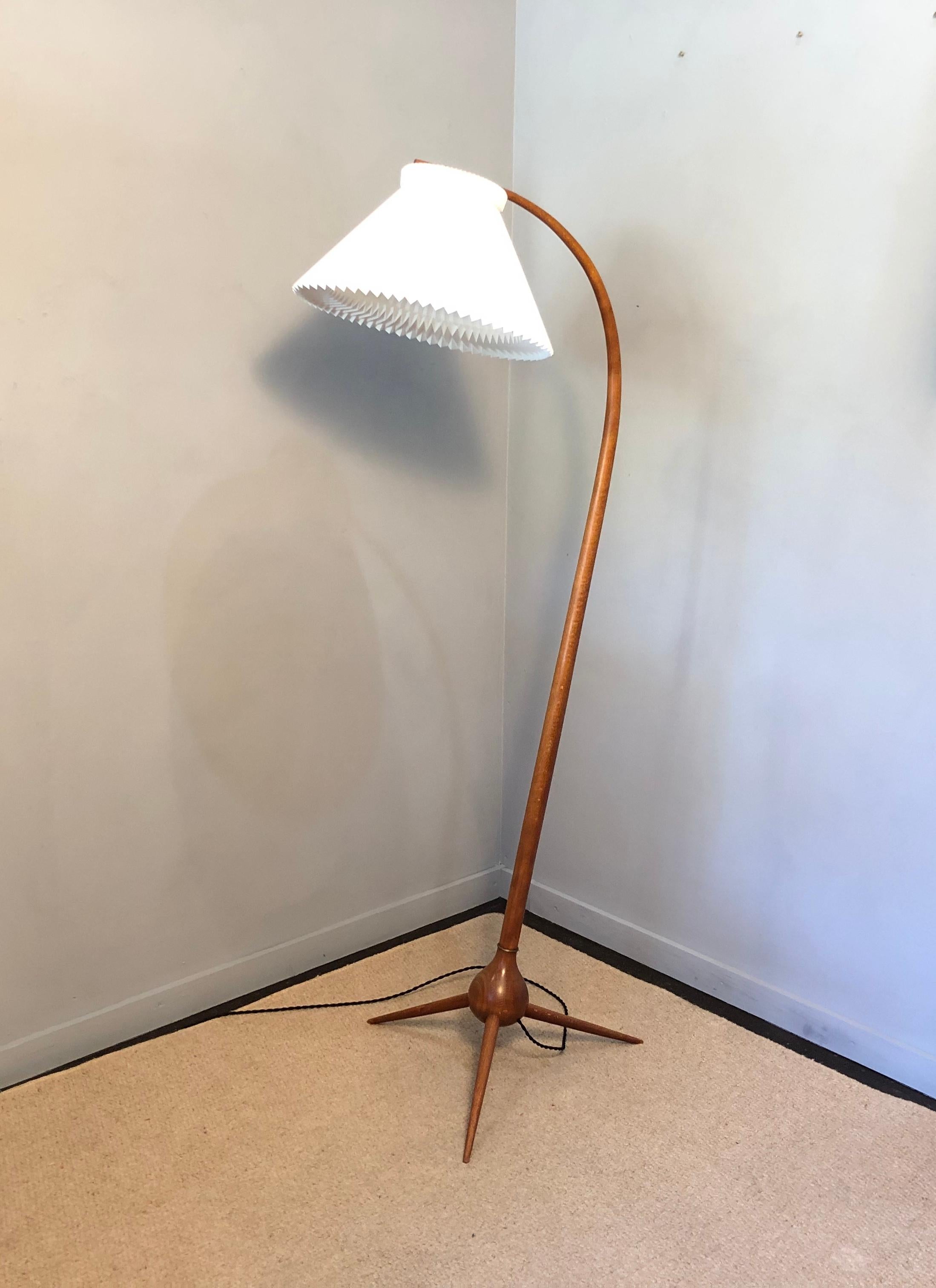 20th Century Severin Hansen Jr Floor Lamp, Danish Midcentury Modern