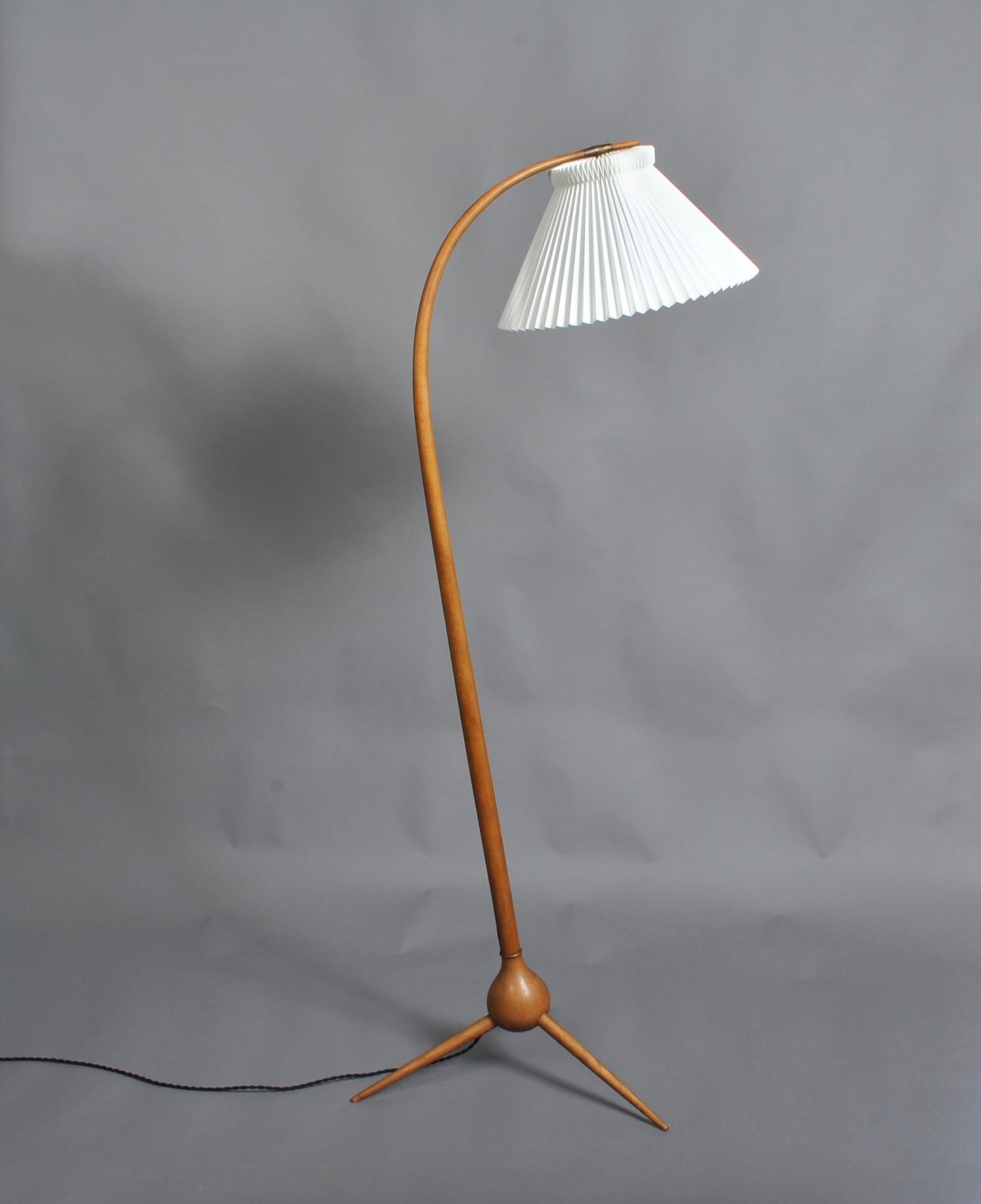 Mid-Century Modern Severin Hansen Jr Floor Lamp, Danish Midcentury Modern