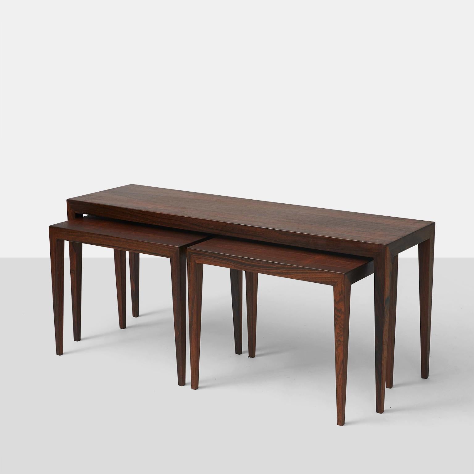 Scandinavian Modern Severin Hansen Jr. Nesting Tables