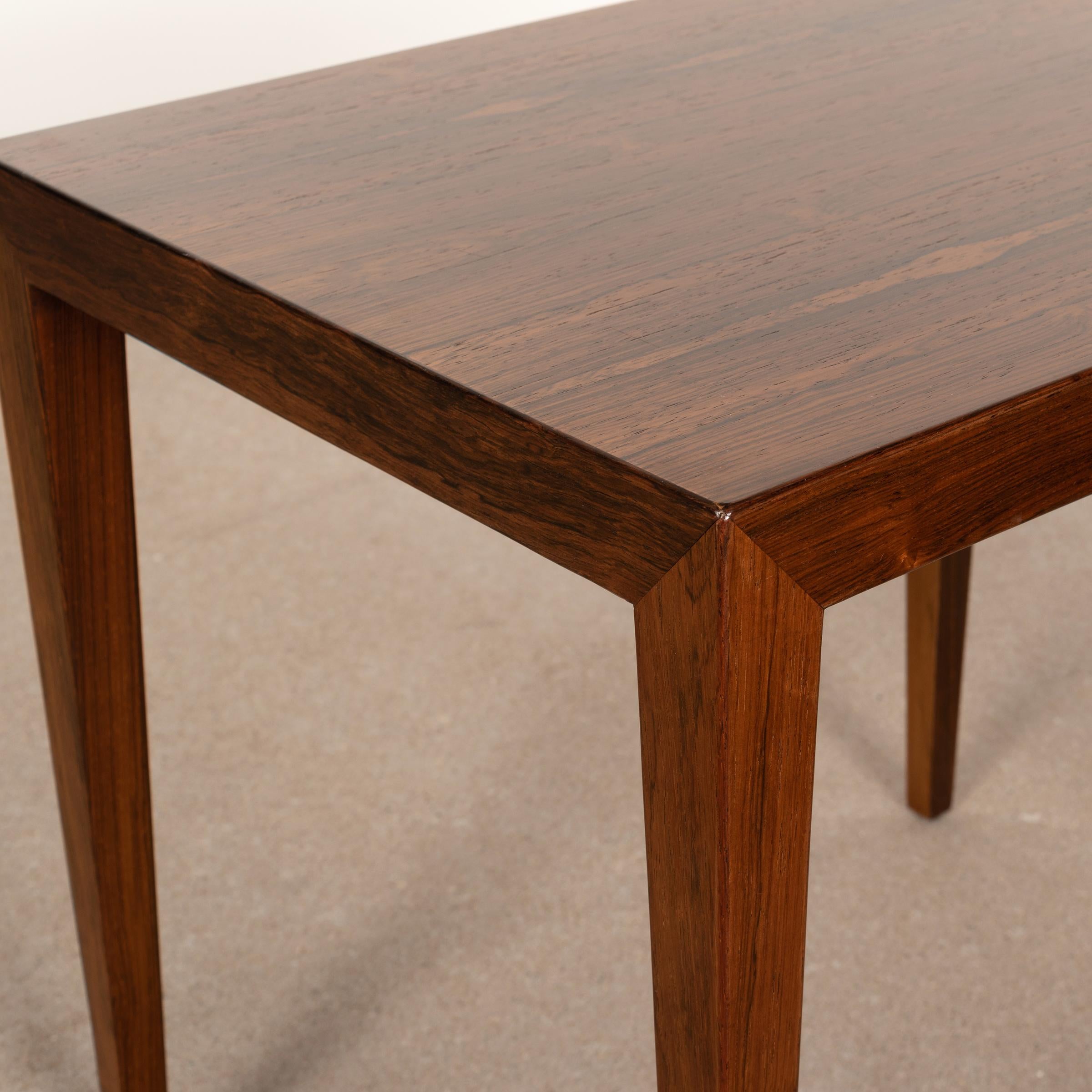 Severin Hansen Jr. Nesting Tables in Rosewood for Haslev Møbelsnedskeri, Denmark 5